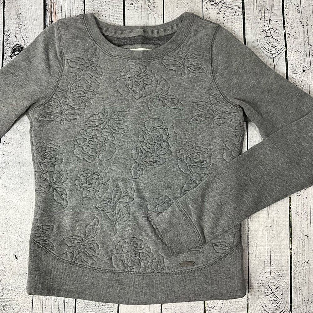 Abercrombie & Fitch Gray Sweatshirt